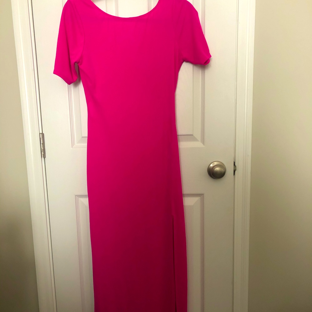 NWT Fuchsia MAXI dress size 8